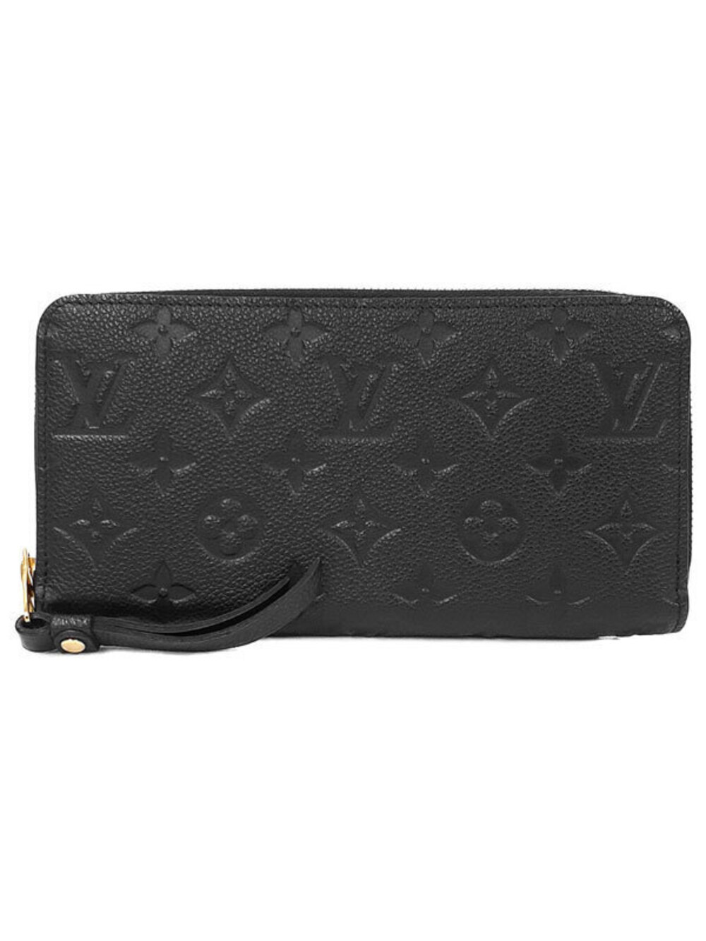 Louis Vuitton Monogram Empreinte Zippy Wallet Round Zipper Long